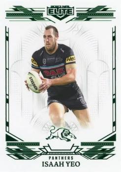 2023 NRL Traders Elite - Mojo Emerald #ME108 Isaah Yeo Front